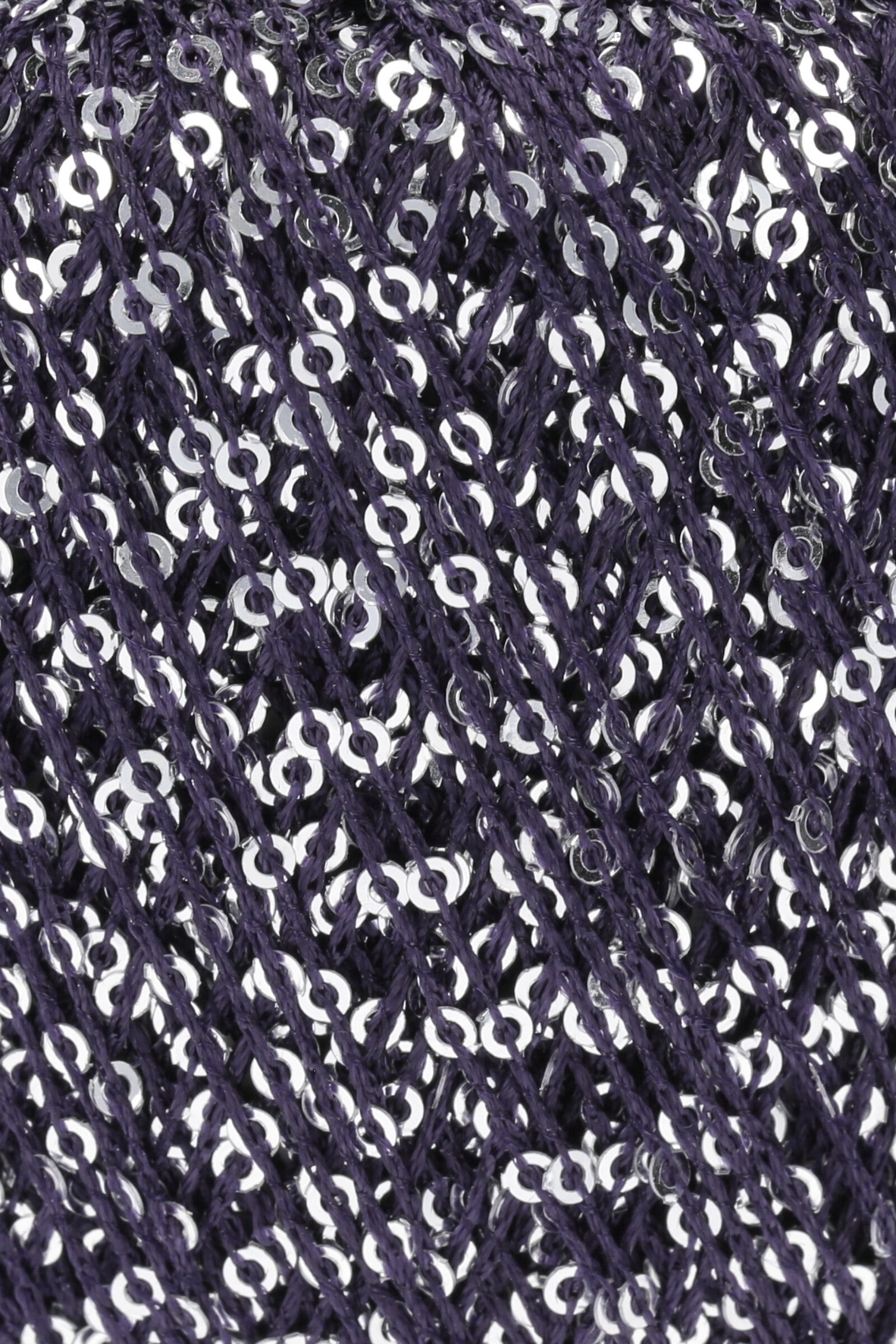 PAILLETTES - LANG YARNS - 0035 - BLU/PAILLETTES ARGENTO - LacariaRicami.Store