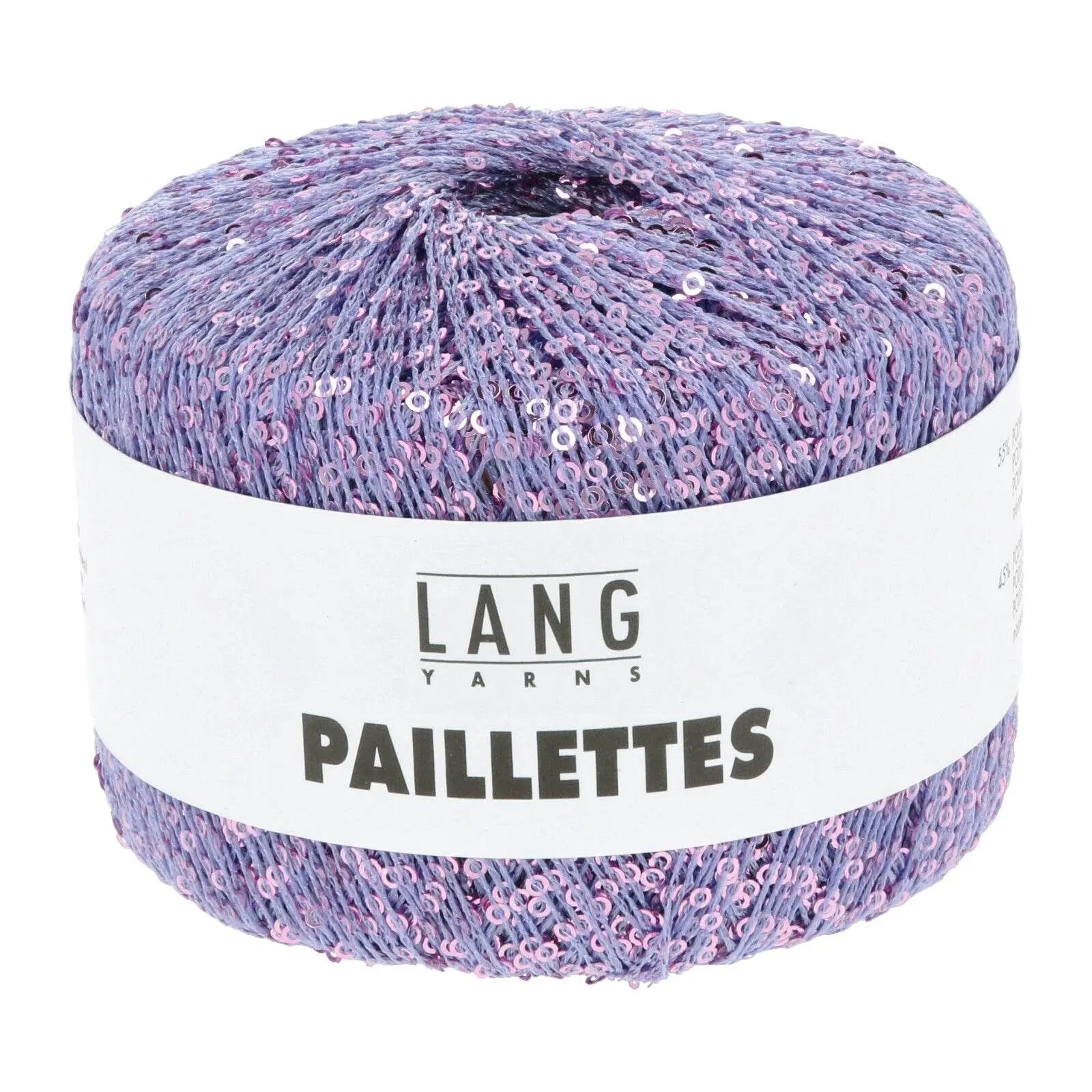 PAILLETTES - LANG YARNS - 0046 - VIOLETTO/PAILLETTES LILLA - LacariaRicami.Store