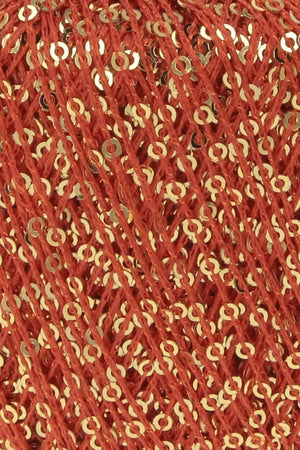 PAILLETTES - LANG YARNS - 0060 - ROSSO/PAILLETTES ORO - LacariaRicami.Store