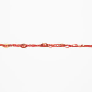 PAILLETTES - LANG YARNS - 0060 - ROSSO/PAILLETTES ORO - LacariaRicami.Store