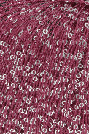 PAILLETTES - LANG YARNS - 0066 - FUCSIA/PAILLETTES ARGENTO - LacariaRicami.Store