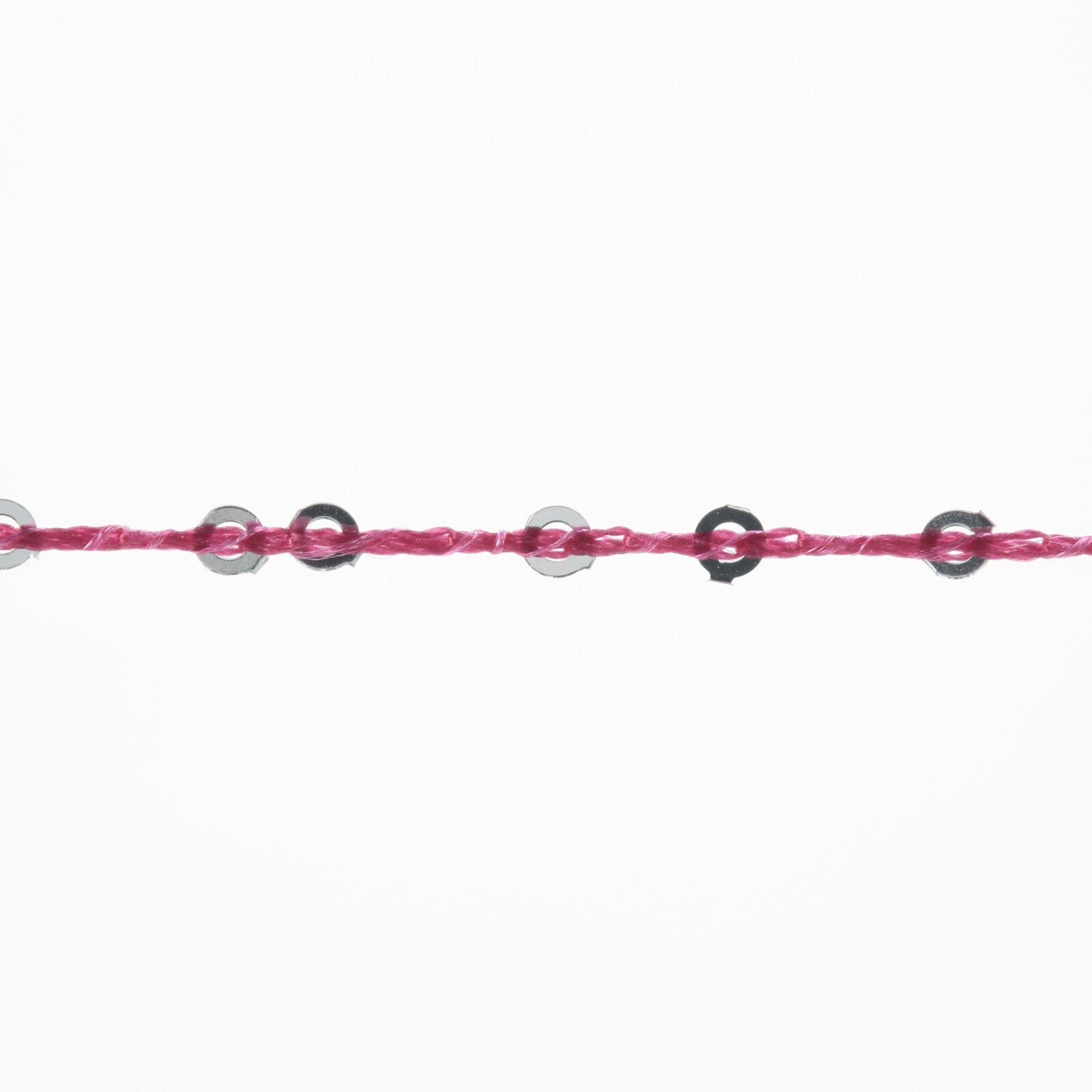 PAILLETTES - LANG YARNS - 0066 - FUCSIA/PAILLETTES ARGENTO - LacariaRicami.Store