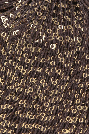 PAILLETTES - LANG YARNS - 0068 - MARRONE/PAILLETTES ORO - LacariaRicami.Store