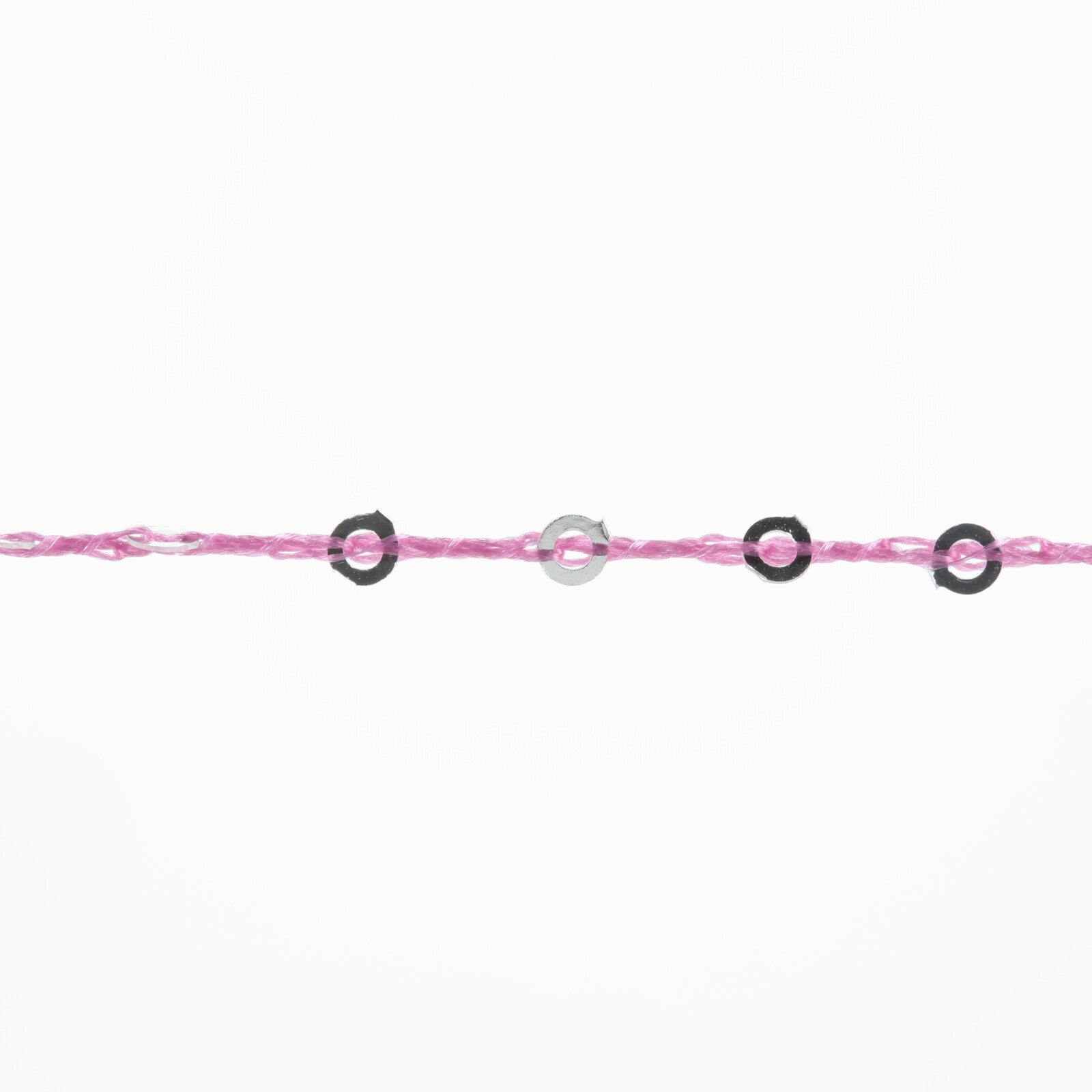 PAILLETTES - LANG YARNS - 0085 - FUCSIA/PAILLETTES ARGENTO- LacariaRicami.Store