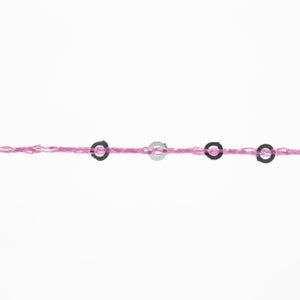 PAILLETTES - LANG YARNS - 0085 - FUCSIA/PAILLETTES ARGENTO- LacariaRicami.Store