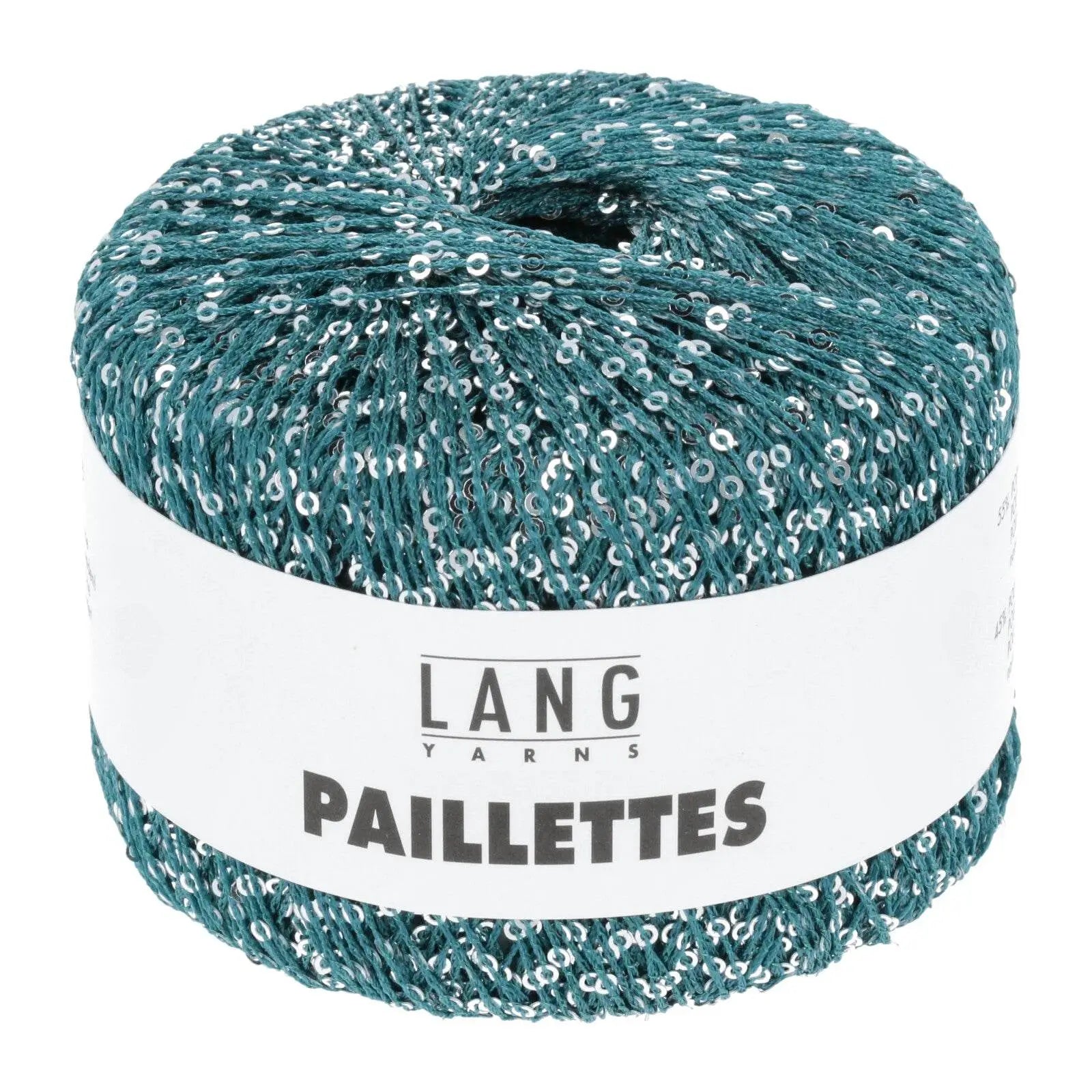 PAILLETTES - LANG YARNS - 0088 - OTTANIO/PAILLETTES ARGENTO - LacariaRicami.Store