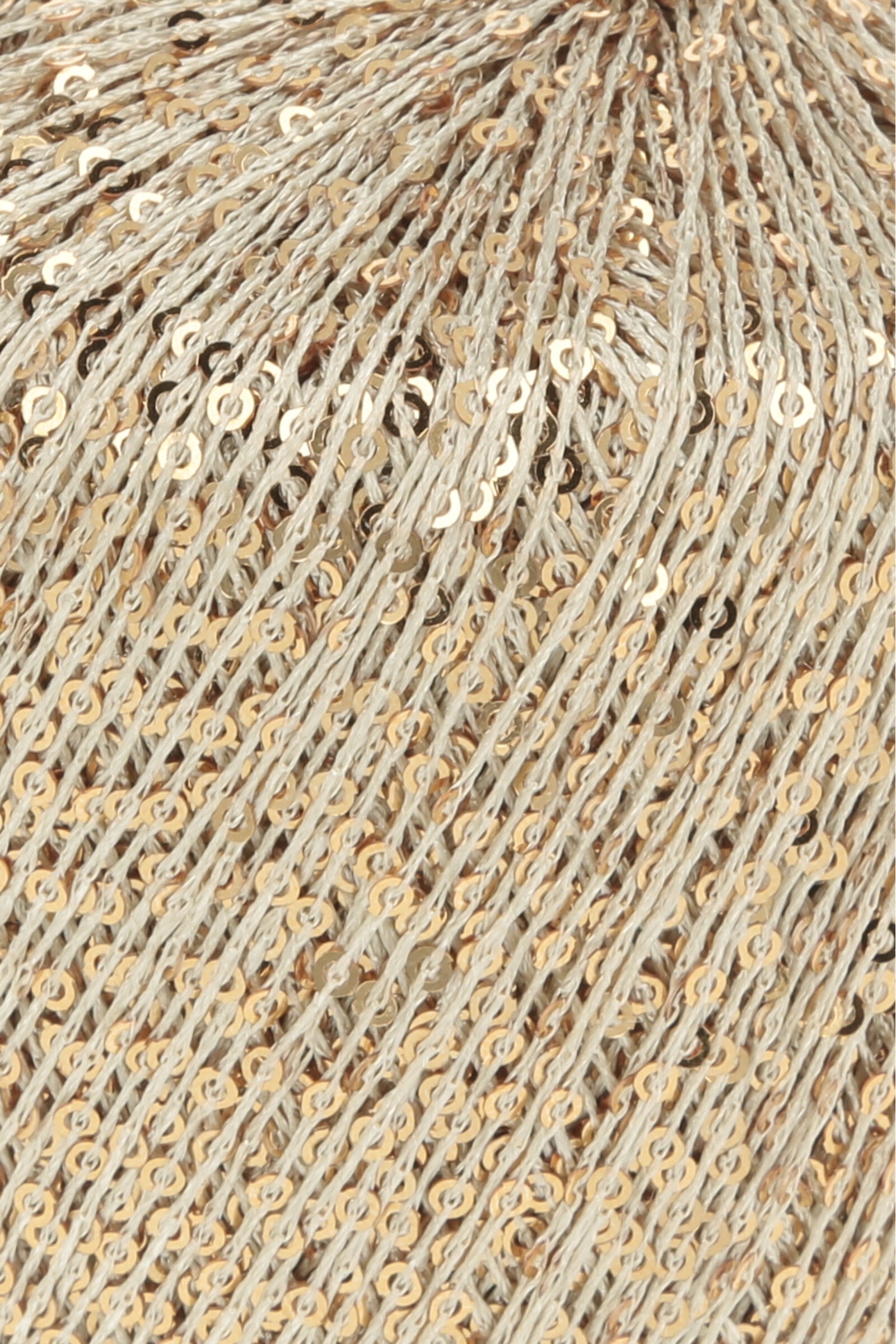 PAILLETTES - LANG YARNS - 0096 - BEIGE/PAILLETTES ORO - LacariaRicami.Store