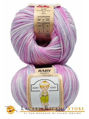 Lana Baby Print - Silke - - LacariaRicami.Store