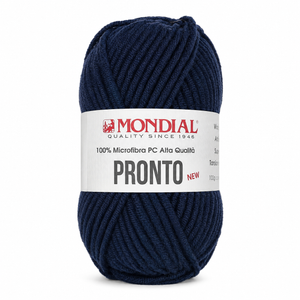 Lana PRONTO NEW - MONDIAL - Colore: 417 - BLU - by LacariaRicami.Store