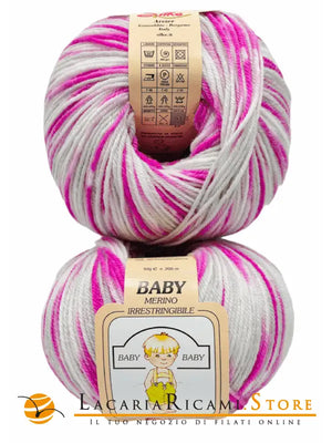 Lana Baby Print - Silke - - LacariaRicami.Store