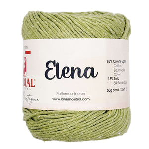 Cotone ELENA - MONDIAL - Colore: 432 - VERDINO - by LacariaRicami.Store
