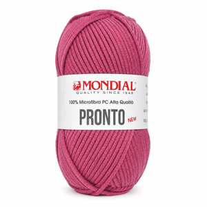 Lana PRONTO NEW - MONDIAL - Colore: 437 - ROSA VINTAGE - by LacariaRicami.Store