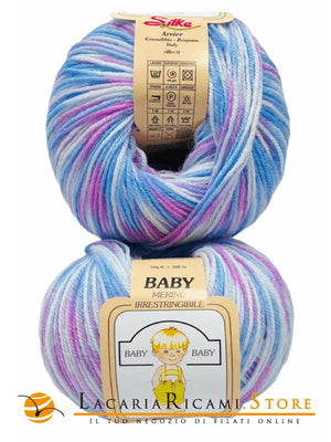 Lana Baby Print - Silke - - LacariaRicami.Store