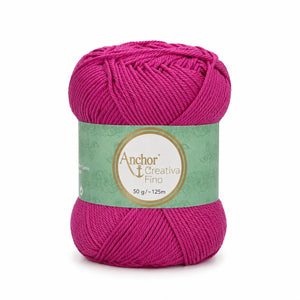 Cotone CREATIVA FINO - ANCHOR - Colore: 0251 - MAGENTA - by LacariaRicami.Store