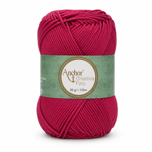 Cotone CREATIVA FINO - ANCHOR - Colore: 0258 - MAGENTA - by LacariaRicami.Store