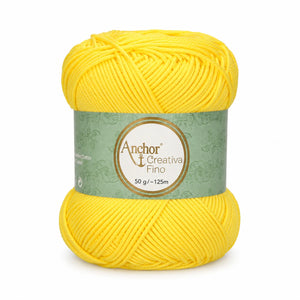 Cotone CREATIVA FINO - ANCHOR - Colore: 0280 - DENTE DI LEONE - by LacariaRicami.Store