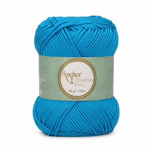 Cotone CREATIVA FINO - ANCHOR - Colore: 1334 - TURCHESE - by LacariaRicami.Store