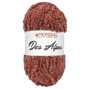 Microfibra DES ALPES - MONDIAL - Colore: 463 - MATTONE - by LacariaRicami.Store