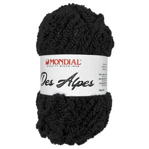 Microfibra DES ALPES - MONDIAL - Colore: 469 - NERO - by LacariaRicami.Store