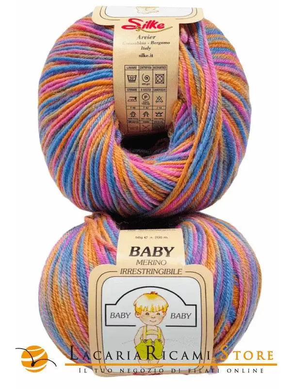 Lana Baby Print - Silke - - LacariaRicami.Store