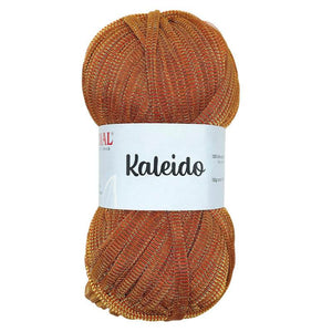 Microfibra KALEIDO - MONDIAL - 489 - ARANCIO/ORO - LacariaRicami.Store