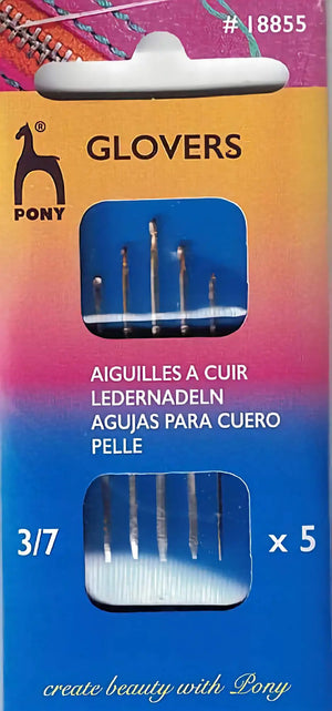 AGHI Triangolari Per Pelle - Pony - Colore: 3 7 - 5 PZ - by LacariaRicami.Store