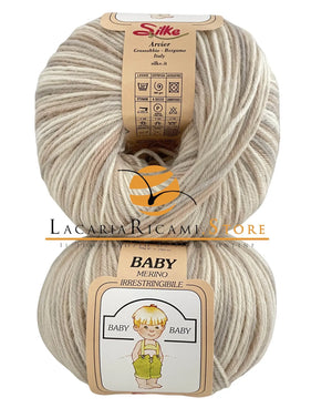 Lana Baby Print - Silke - - LacariaRicami.Store