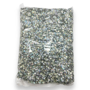PAILLETTES Per Decorazioni, Piatte, Rotonde e Concave 5mm - 500Grammi - - LacariaRicami.Store