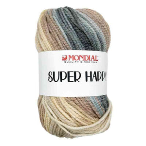 Microfibra SUPER HAPPY - MONDIAL - Colore: 518 - PANNA GRIGIO SABBIA - by LacariaRicami.Store