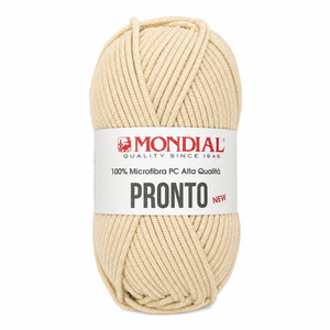 Lana PRONTO NEW - MONDIAL - Colore: 534 - ALABASTRO - by LacariaRicami.Store