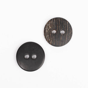 Bottone Rotondo In CORNO DI BUFALO – 25mm - Colore: 536 - FORO GRANDE - by LacariaRicami.Store