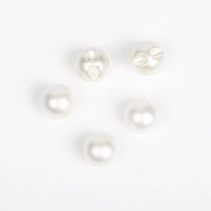 Bottone PERLA - 12mm - Colore: - by LacariaRicami.Store