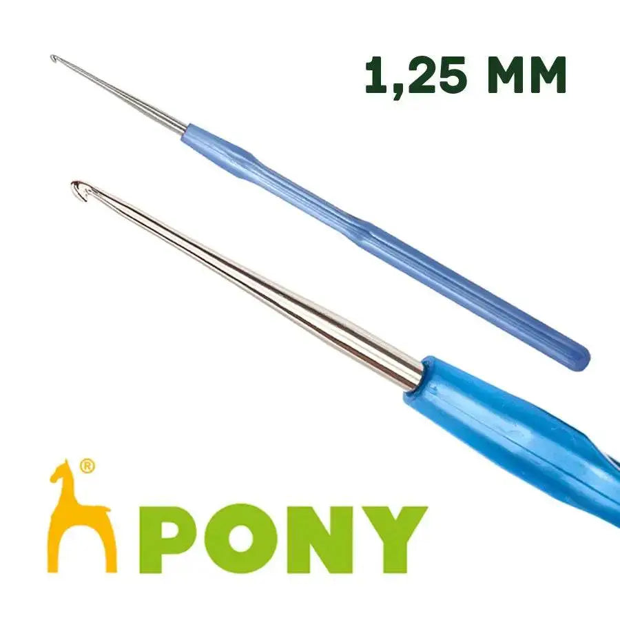 Uncinetto COTONE con Manico in Plastica - PONY - - LacariaRicami.Store