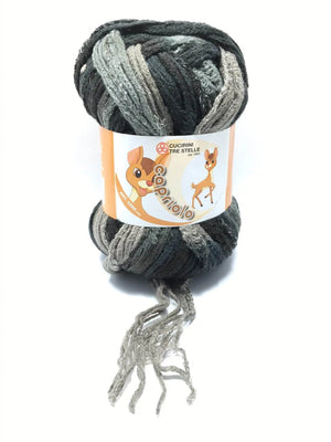 LANA CAPRIOLO - Cucirini Tre Stelle - Colore: 610 - GRIGIO MULTICOLOR - by LacariaRicami.Store