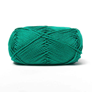 Cotone RIMINI - Miss Tricot Filati - Colore: 616 - VERDE BANDIERA - by LacariaRicami.Store