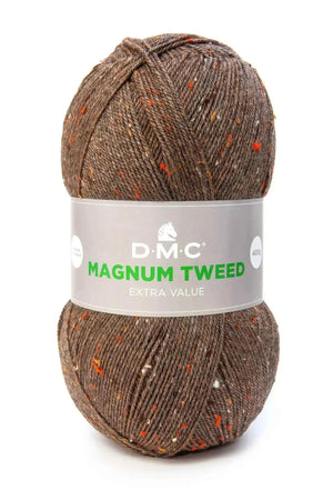Lana Magnum TWEED - DMC - Colore: 624 - MARRONE TWEED - by LacariaRicami.Store