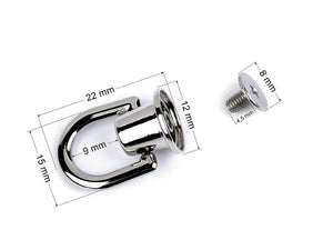 AGGANCI 12X22 mm - - LacariaRicami.Store