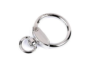 MOSCHETTONE Con Aggancio Tondo 30x45 mm - - LacariaRicami.Store