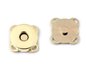 Bottone Magnetico a Cucire 14 mm - Colore: ORO - by LacariaRicami.Store