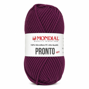 Lana PRONTO NEW - MONDIAL - Colore: 640 - VIOLETTO - by LacariaRicami.Store