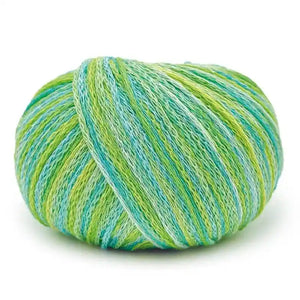 Cotone GAUDI - MONDIAL 656 - TURCHESE AZZURRINO VERDE ACIDO - LacariaRicami.Store