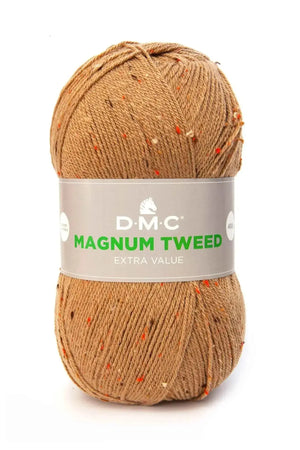 Lana Magnum TWEED - DMC - Colore: 661 - NOCCIOLA TWEED - by LacariaRicami.Store