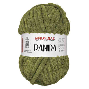 Microfibra PANDA - MONDIAL - Colore: 668 - VERDE PINO - by LacariaRicami.Store