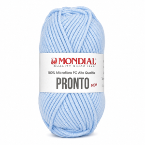 Lana PRONTO NEW - MONDIAL - Colore: 690 - AZZURRO VIVO - by LacariaRicami.Store