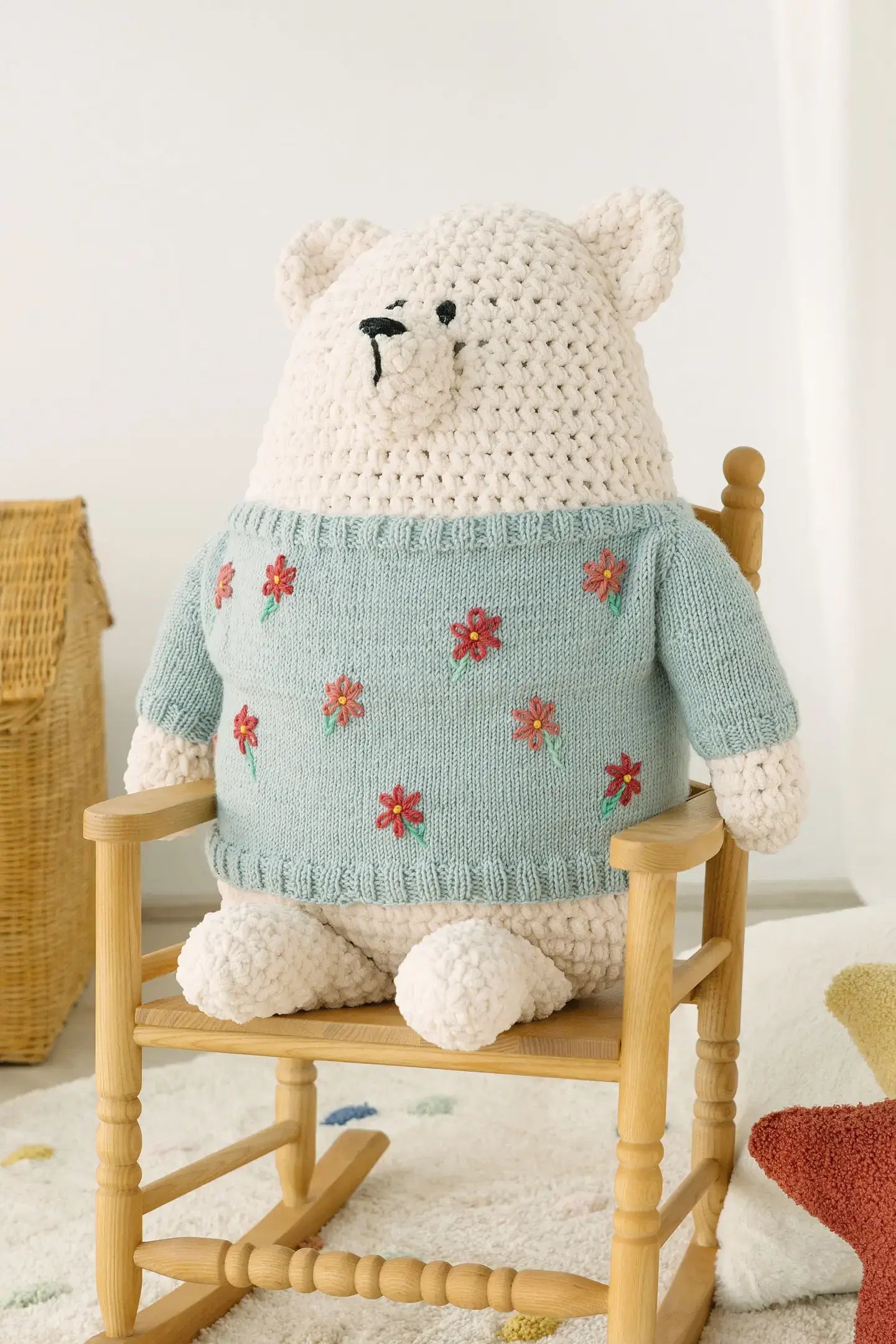Book - 6 coperte ai ferri & 1 maxi amigurumi – Modelli in Doudou - DMC - Colore: - by LacariaRicami.Store