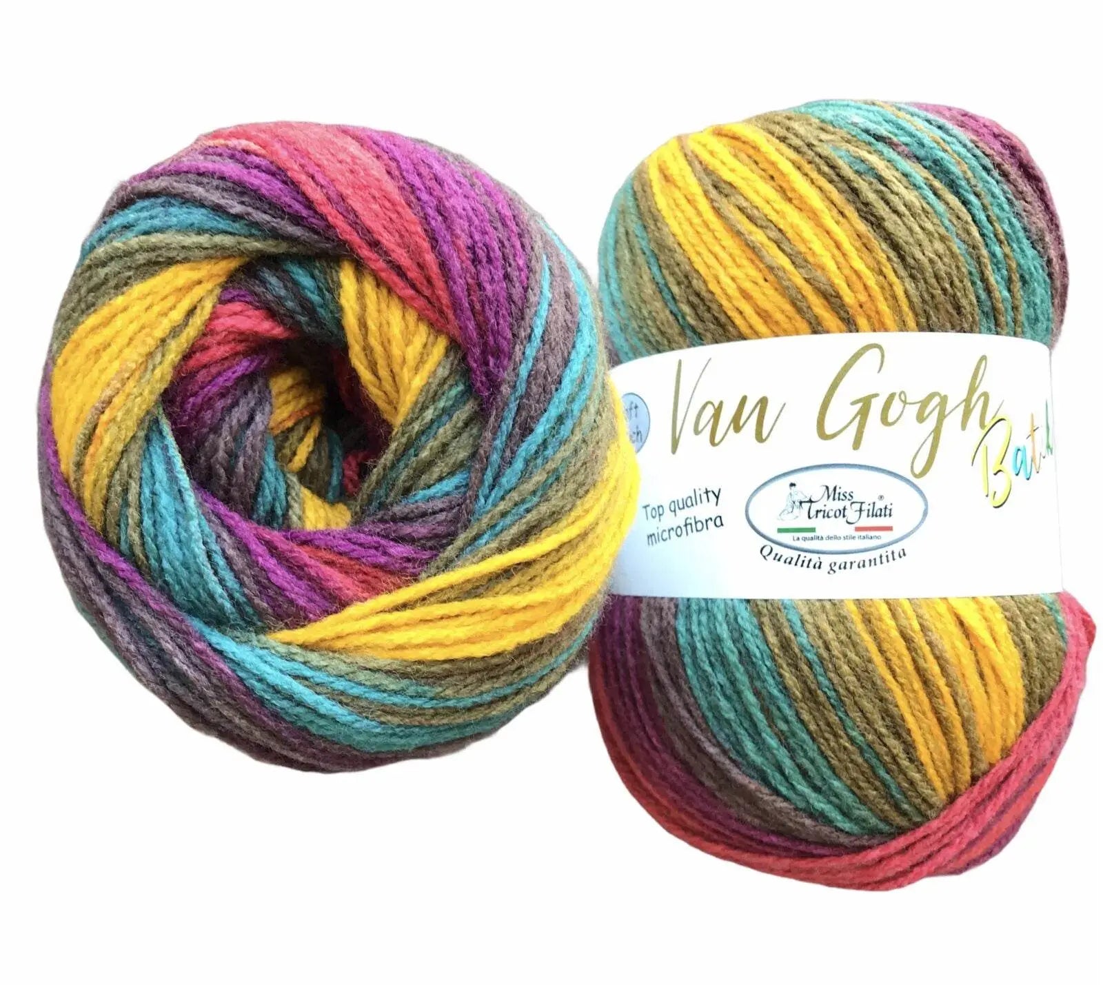 Microfibra Van Gogh Batik - Miss Tricot Filati | Filato Splendido - - LacariaRicami.Store