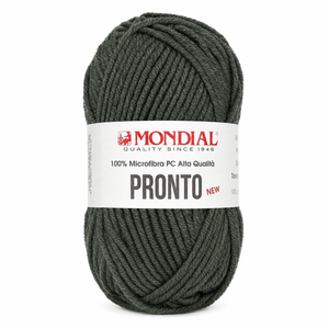 Lana PRONTO NEW - MONDIAL - Colore: 704 - MELANGE GRIGIO FUMO - by LacariaRicami.Store