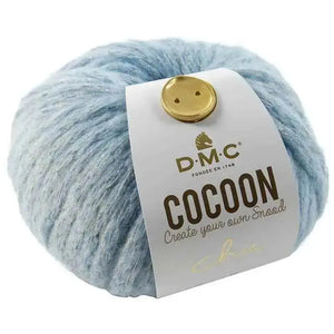 Lana Cocoon Chic - DMC - Colore: 71 - CELESTE - by LacariaRicami.Store