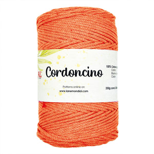 Cordino CORDONCINO - MONDIAL - Colore: 713 - ARANCIO - by LacariaRicami.Store