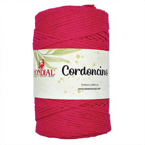 Cordino CORDONCINO - MONDIAL - Colore: 716 - FUXIA - by LacariaRicami.Store